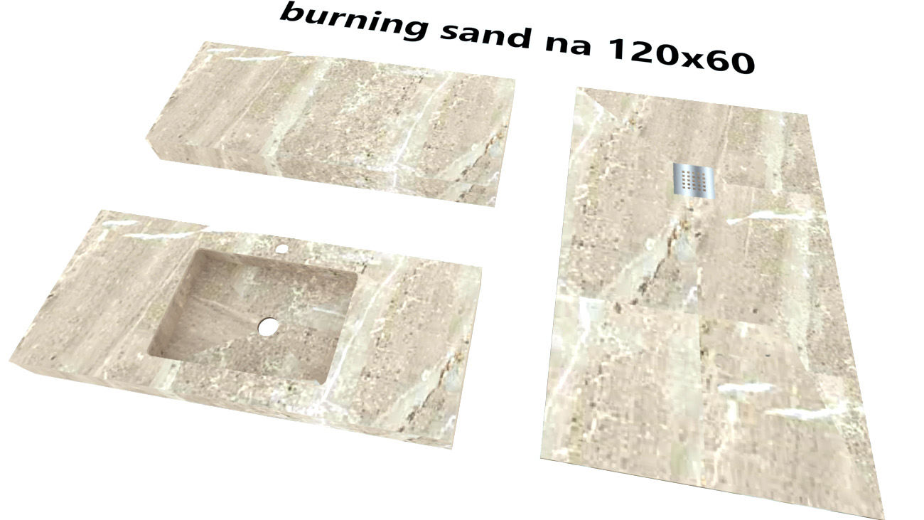 burning sand